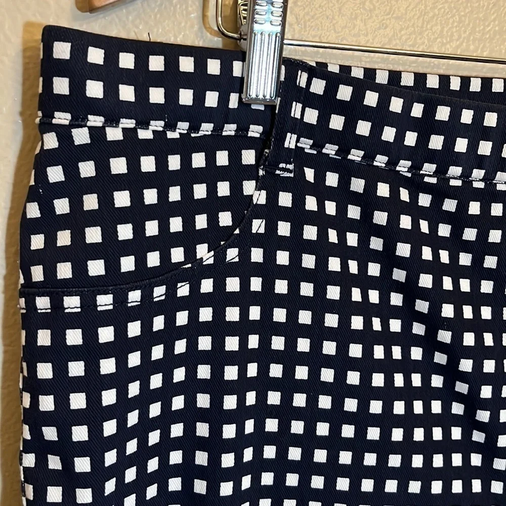 Legacy Navy Checkered Plus Size Pants